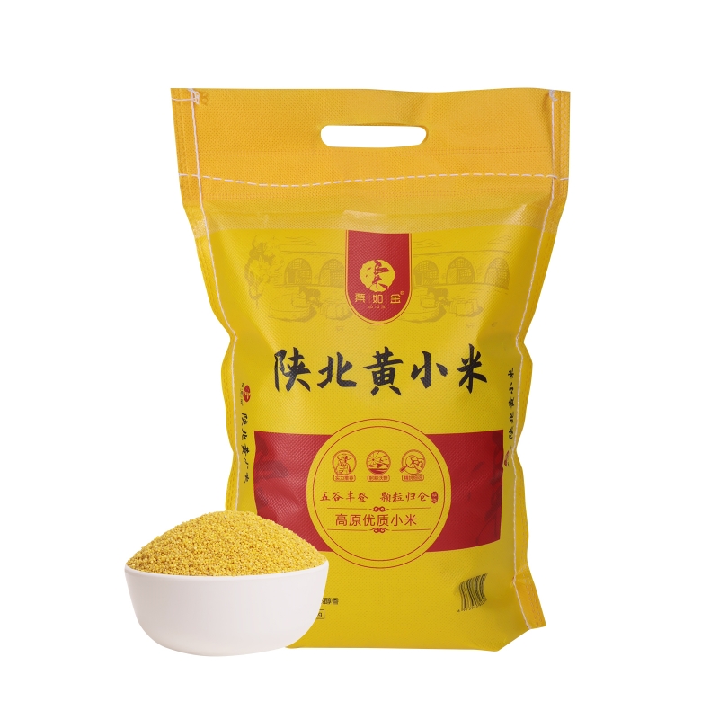 粟如金黄小米无纺布袋装2.5千克