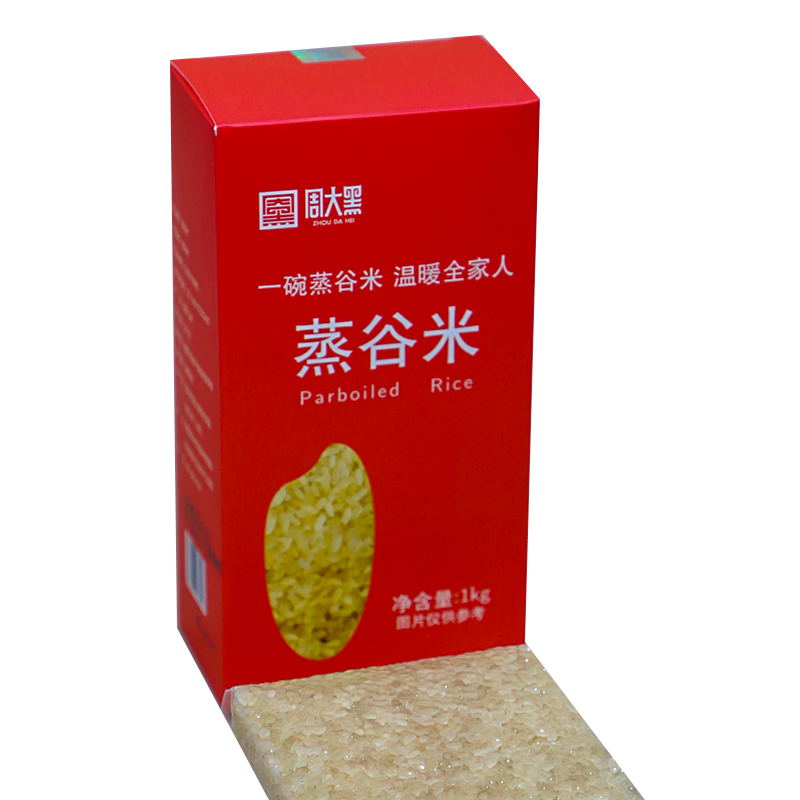 周大黑蒸谷米1kg