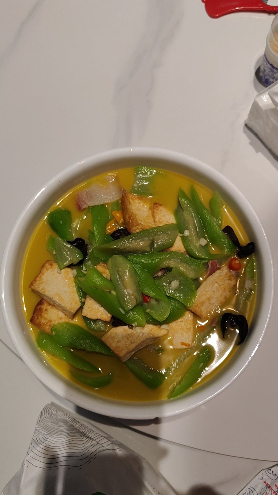 丝瓜豆腐