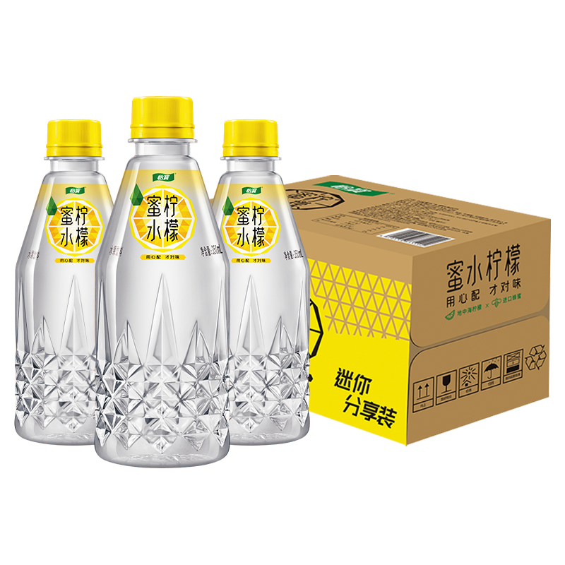 怡宝蜜水柠檬水果饮料350ml*12整箱装（蜂蜜+柠檬果汁饮料）