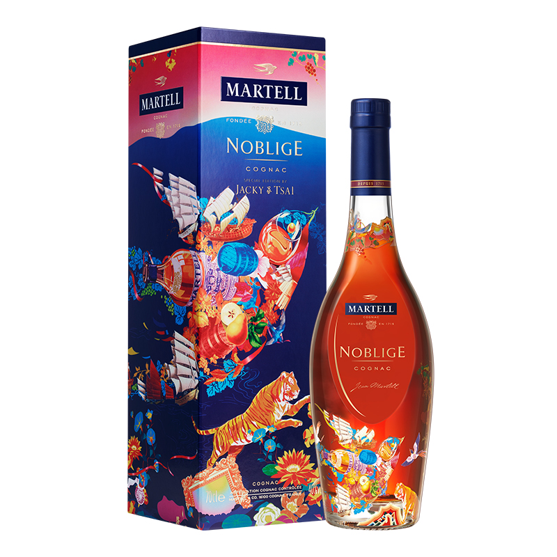 马爹利（Martell） 名士VSOP 干邑白兰地 700ml 限量版 