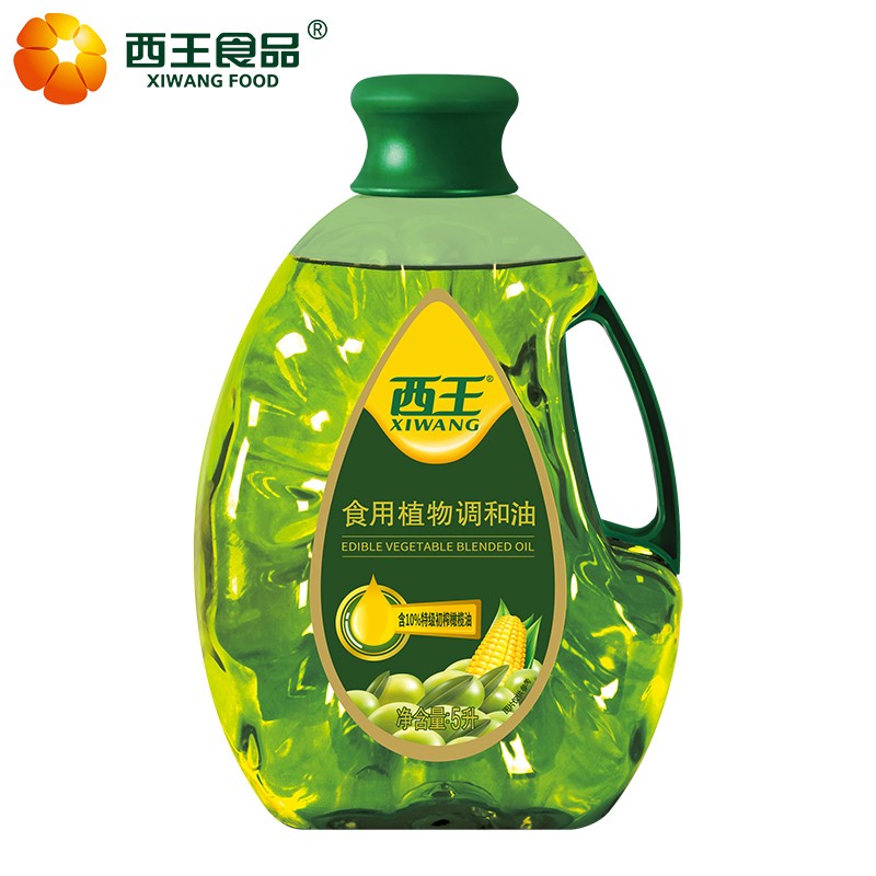 西王 食用油 植物调和油5L 添加10%橄榄油