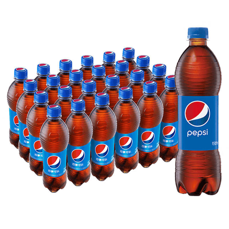 百事可乐 Pepsi 汽水碳酸饮料 500ml*24瓶 整箱装 百事出品