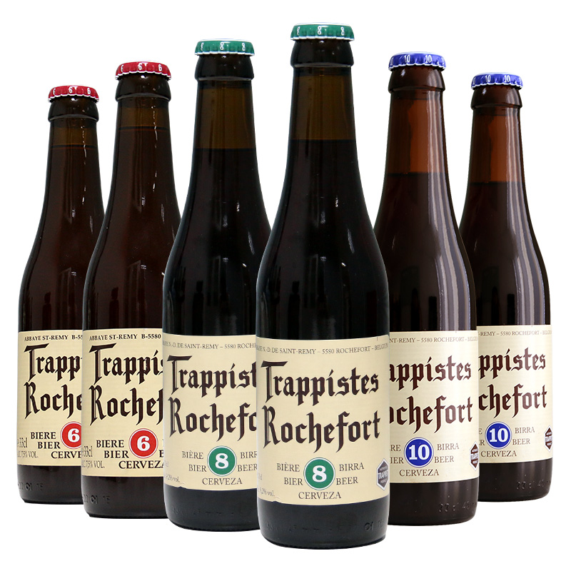 罗斯福（Rochefort）10号/8号/6号 修道士精酿 啤酒 330ml*6