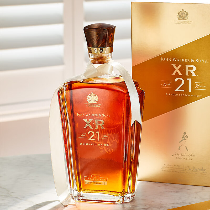 尊尼获加（JOHNNIE WALKER）XR 21年 苏格兰 调和型 威士忌 洋