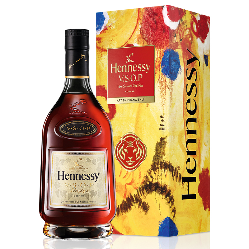 轩尼诗（Hennessy）VSOP干邑白兰地 法国进口洋酒 700ml 艺术家特