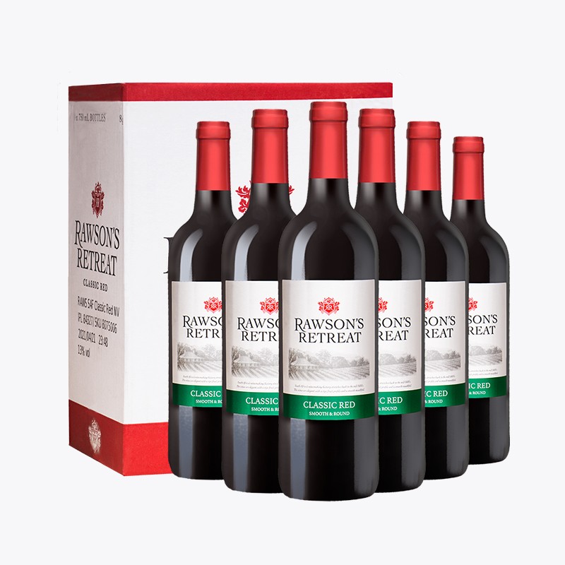 奔富（Penfolds）洛神山庄 经典干红葡萄酒 13度 750ml*6瓶 整箱