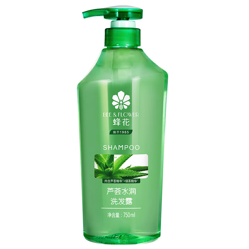 蜂花洗发水控油芦荟精华去油男女士蓬松清爽洗发露膏750ml