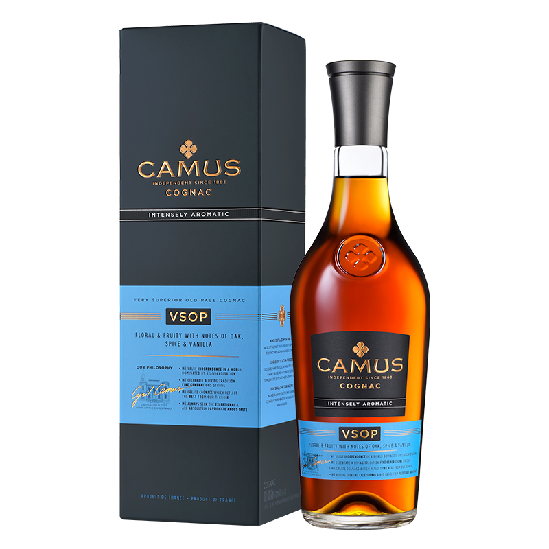 卡慕（CAMUS） VSOP醇酿升级版 700ml 法国原装 干邑白兰地洋酒 4