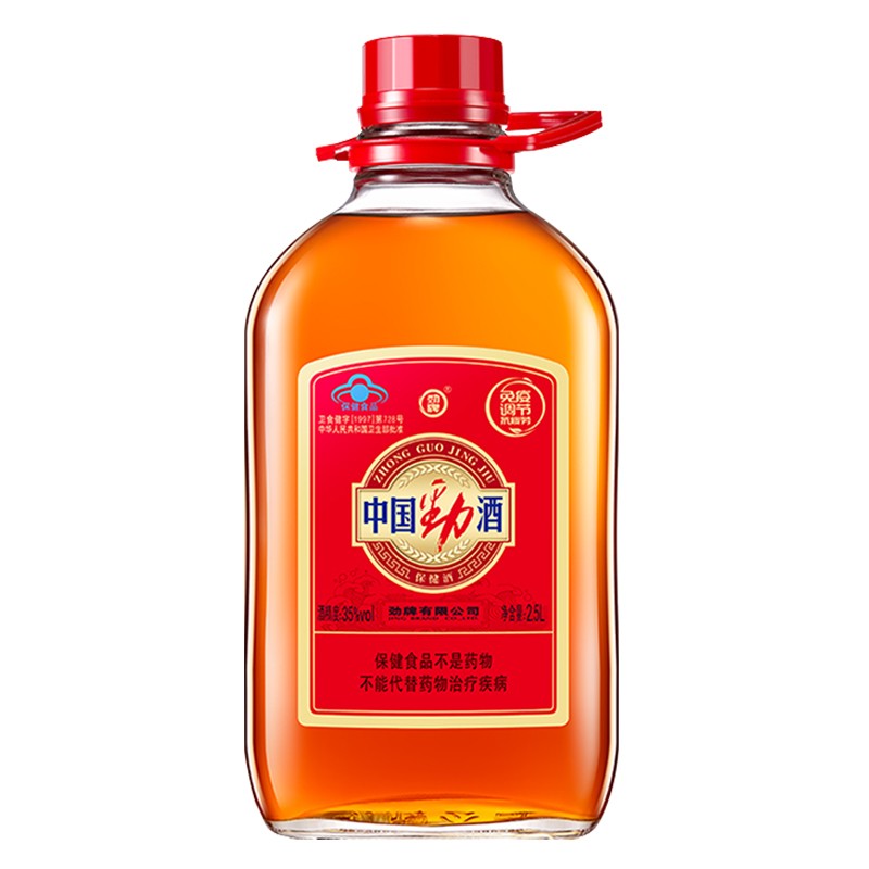 劲牌中国劲酒 35度 2.5L 家庭分享装（新老包装随机发货）