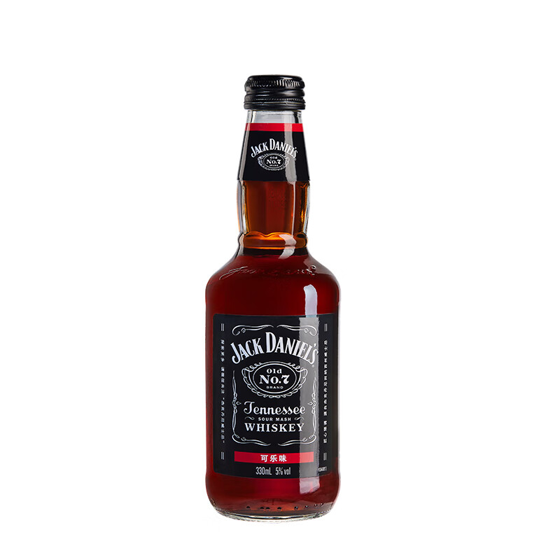 杰克丹尼（Jack Daniels）威士忌预调酒 330ml单支装 （可乐+苹果