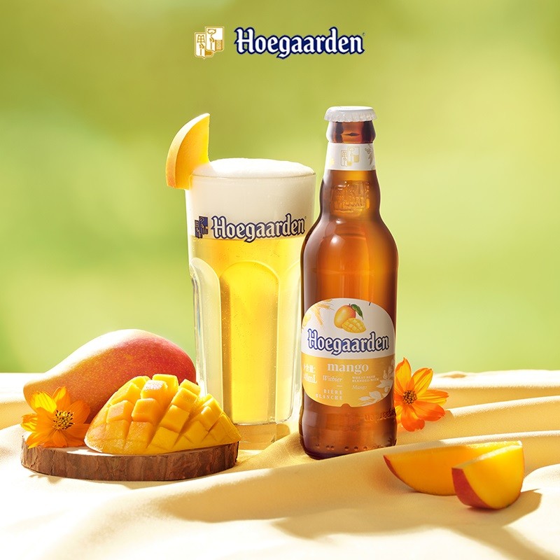 福佳（Hoegaarden）阳光芒小麦白果啤 精酿啤酒3.3度248ml*24瓶