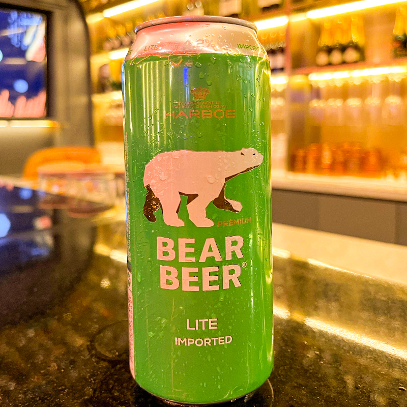 豪铂熊（BearBeer）清爽啤酒500ml*24听 整箱装 德国原装进口