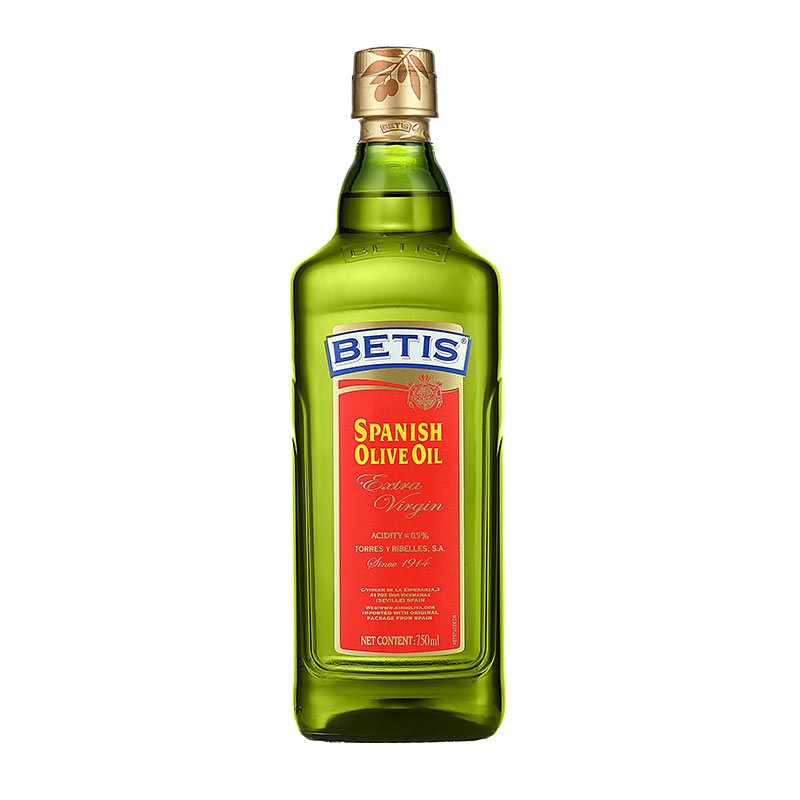 贝蒂斯（BETIS）特级初榨橄榄油 750ml/瓶 食用油 西班牙原装进口