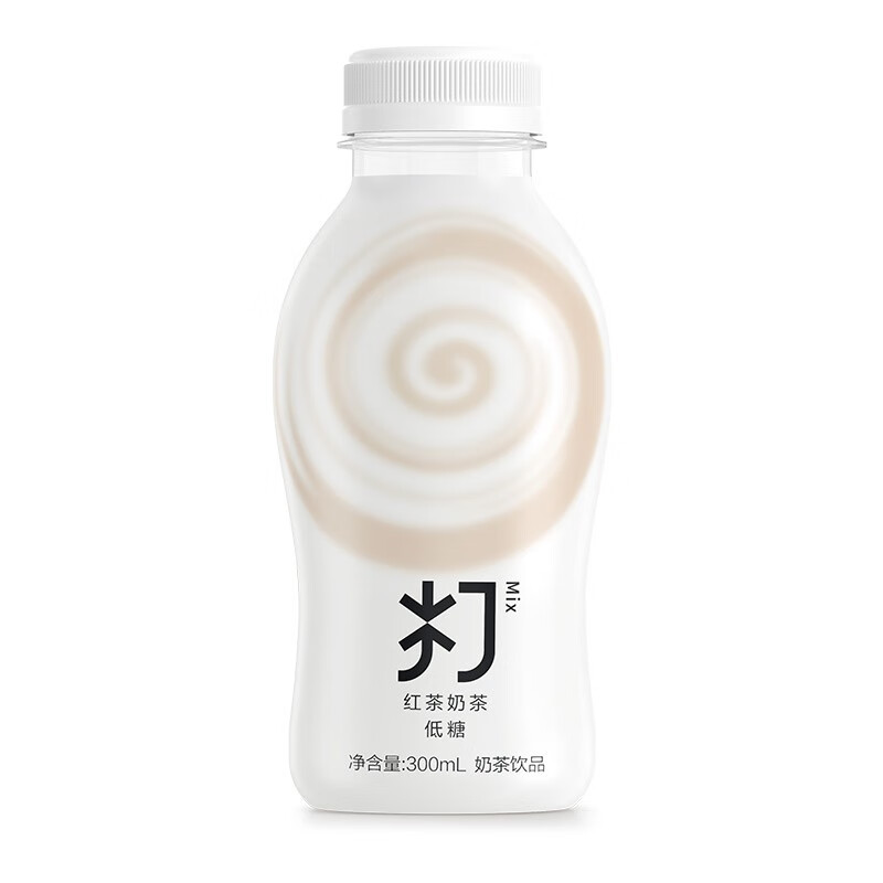 农夫山泉 打奶茶 低糖奶茶饮品 茶饮料 300ml*15瓶 整箱 红 茶奶茶 3