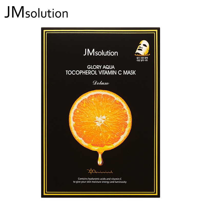 JMsolution奢耀焕润维生素橙子面膜30mL*10片 韩国进口 维他活力 