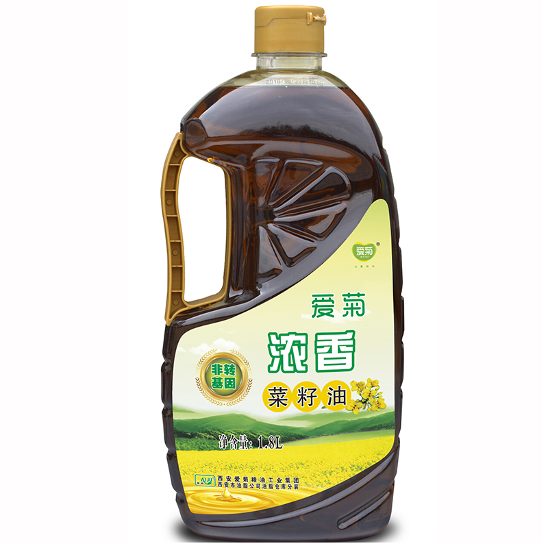 爱菊（aiju） 爱菊 食用油 菜籽油 1.8L