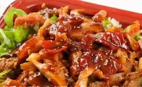 老干妈烤肉拌饭