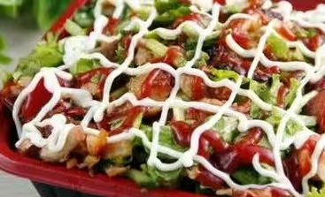 (芝士）烤肉拌饭