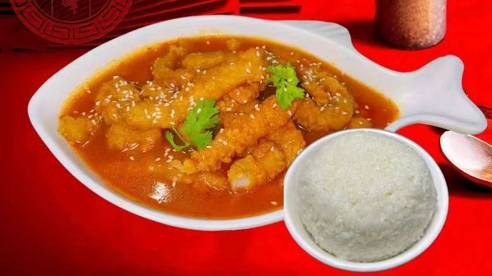 招牌小酥肉米饭