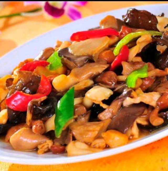 香菇炒肉