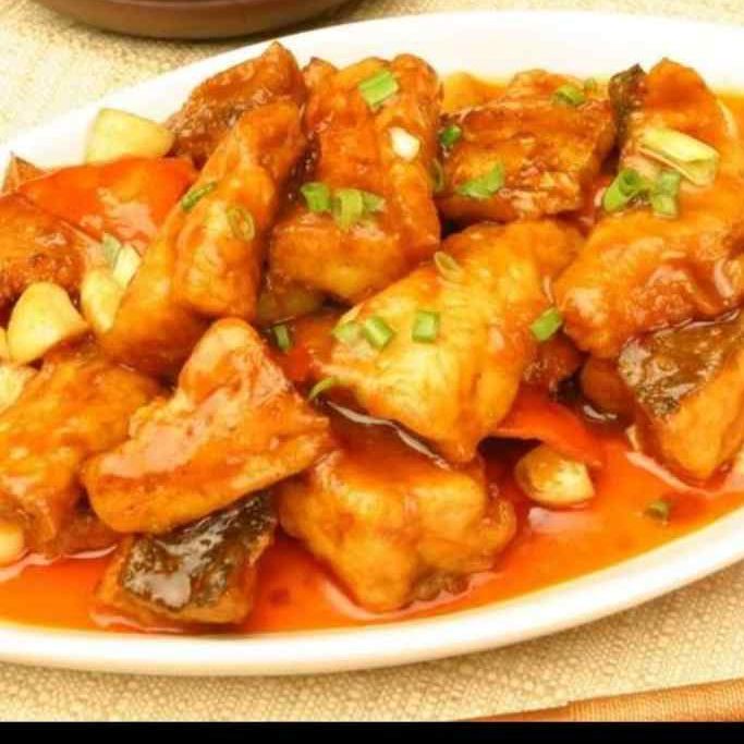 红烧鱼块