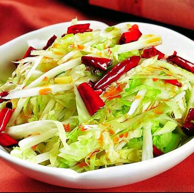 酸辣包菜