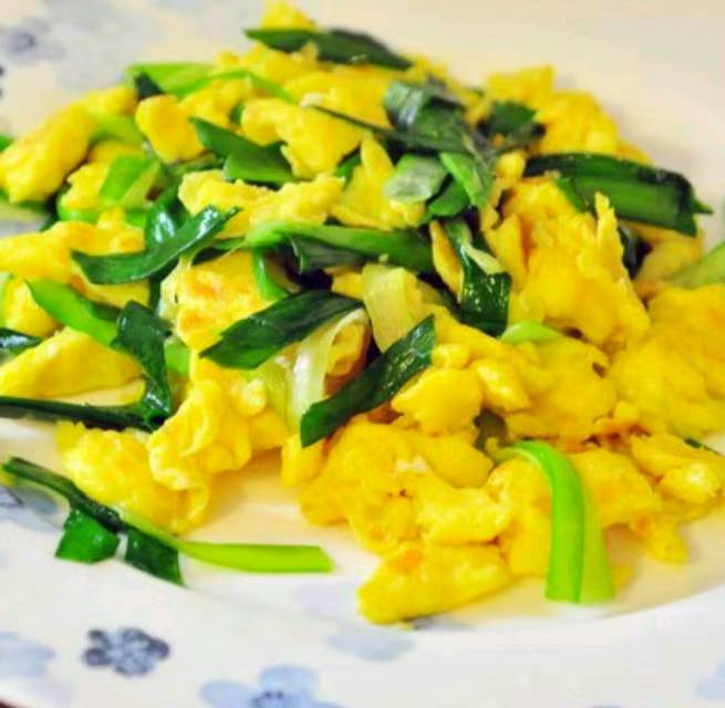 韭菜炒鸡蛋