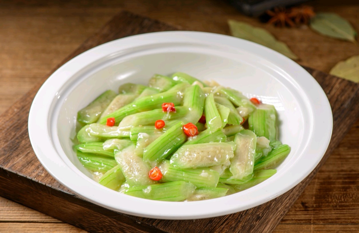 鲜炒丝瓜
