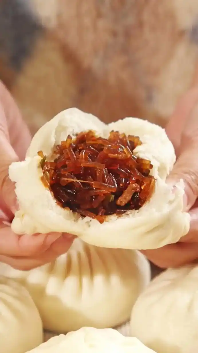 老面牛肉粉丝大包子