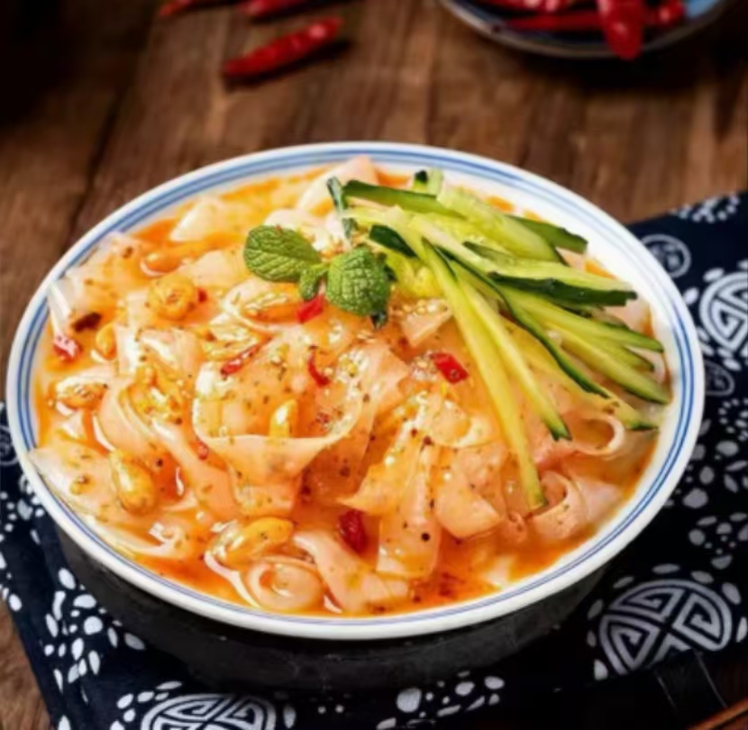 番茄鸡蛋凉面/凉皮