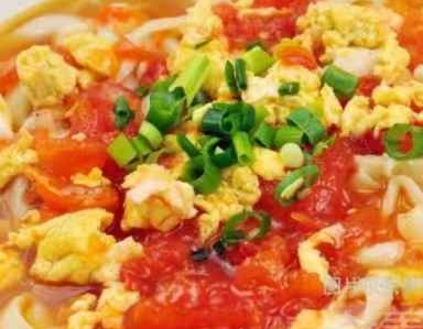 番茄鸡蛋拌面/粉