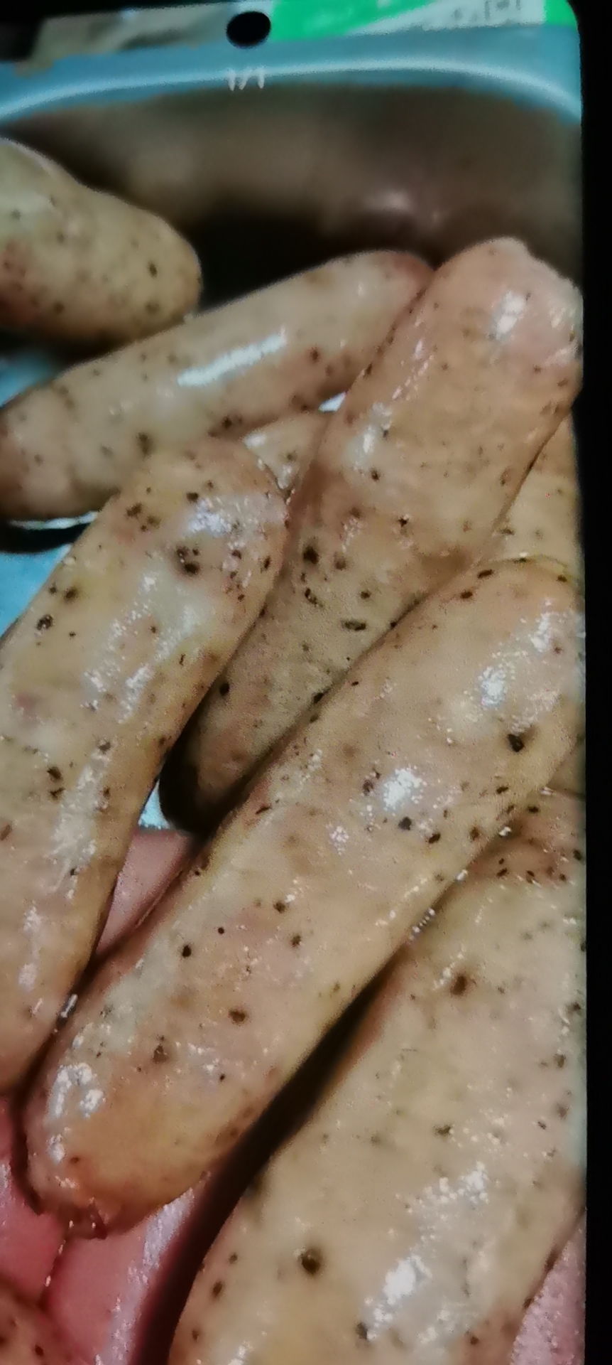 火山石肉肠黑椒味