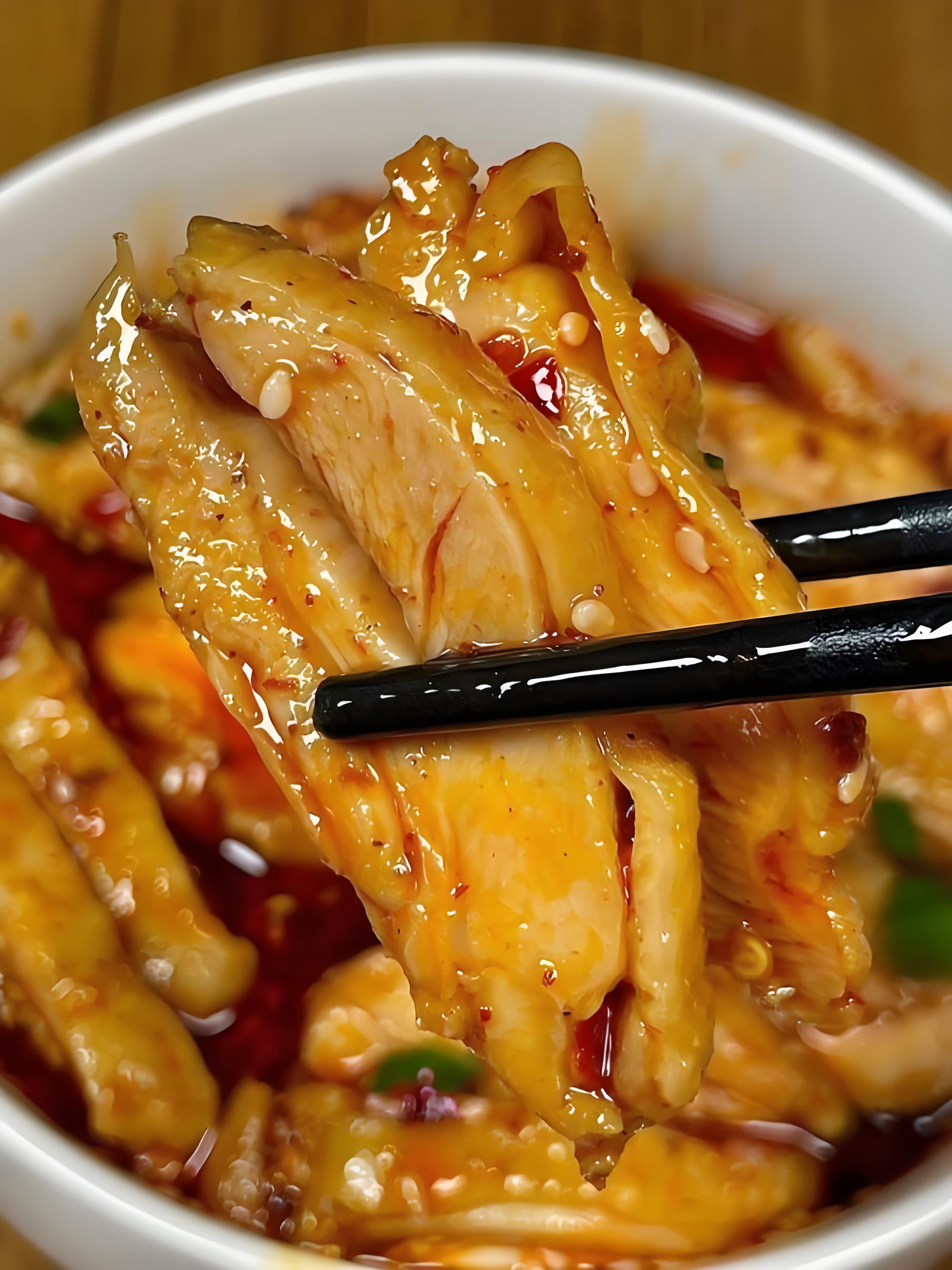 滕椒口水鸡盖素菜+米饭