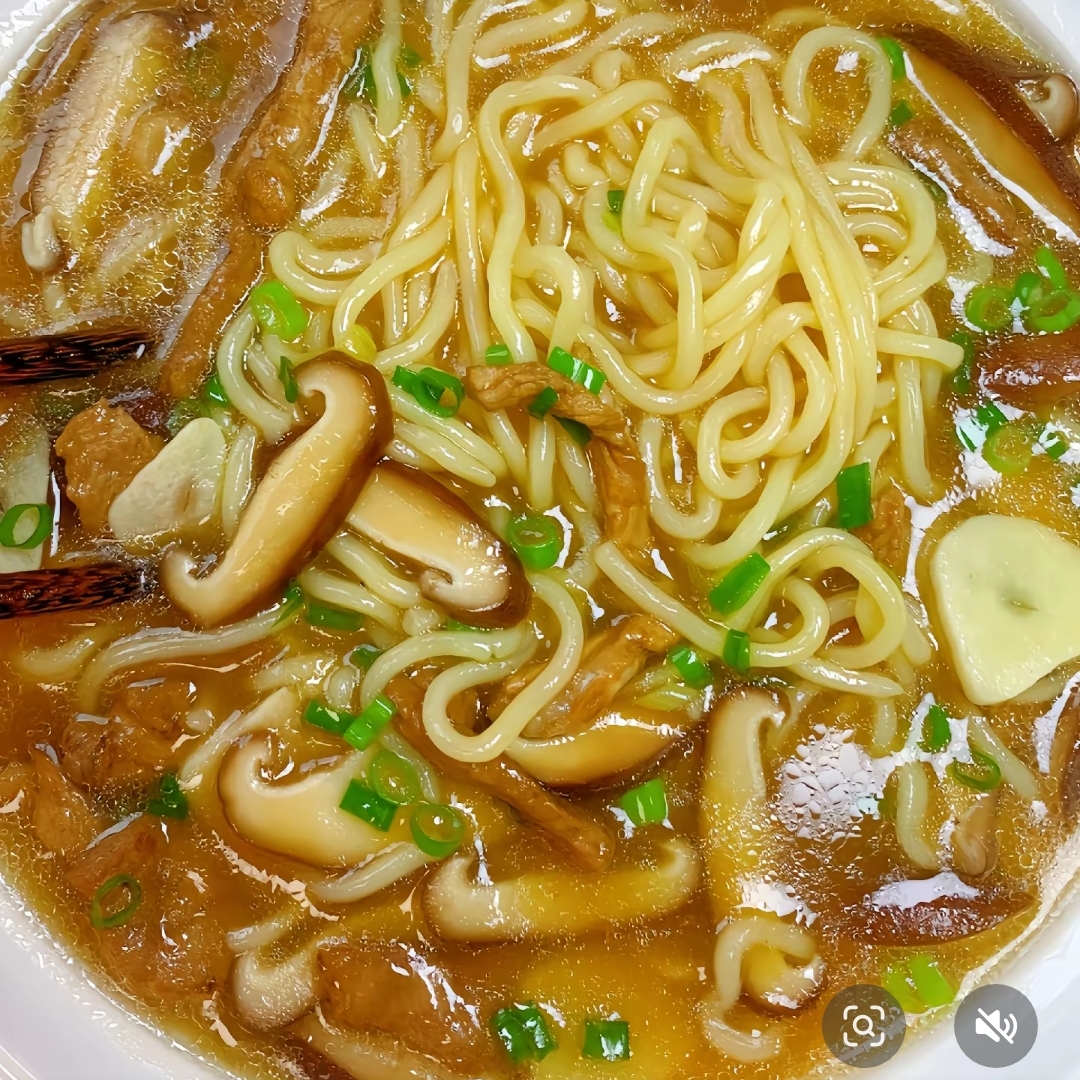 香菇肉丝面
