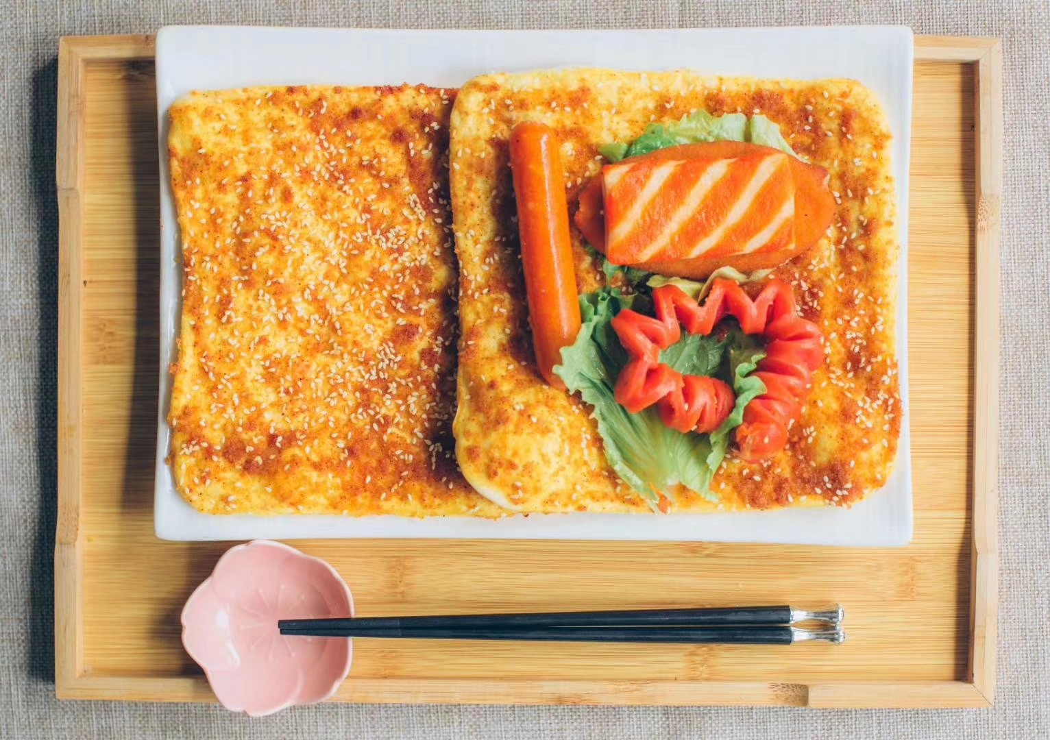 饼+土豆+热狗+生菜