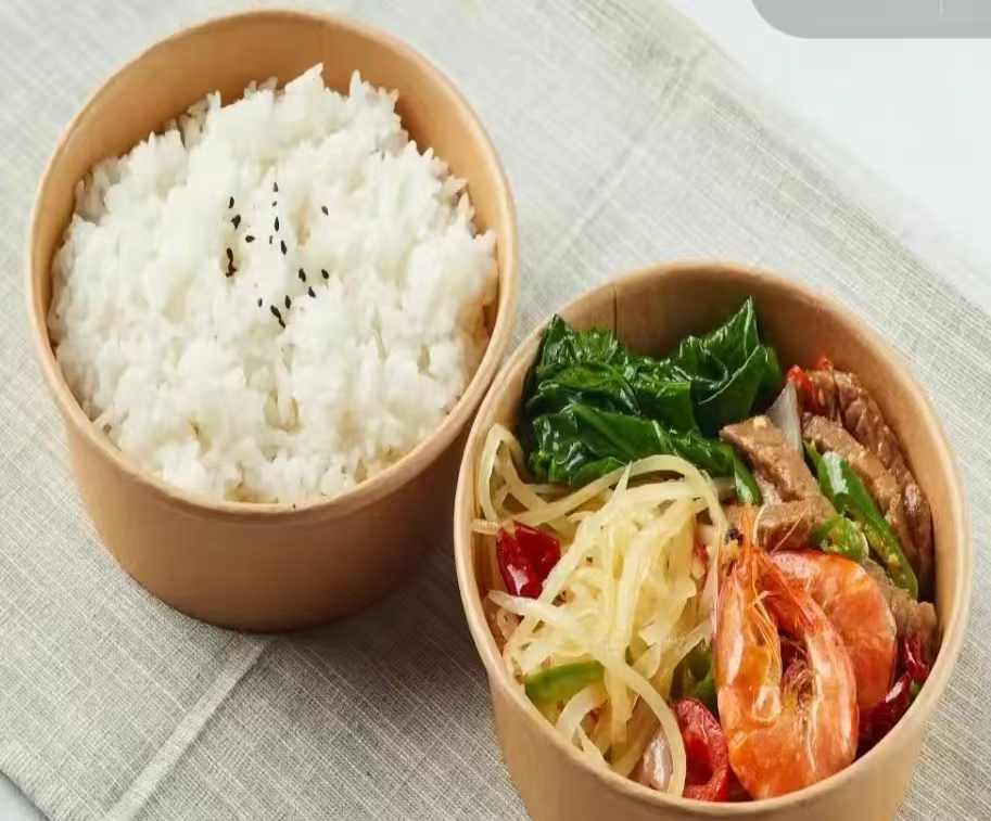 二荤二素(含米饭)