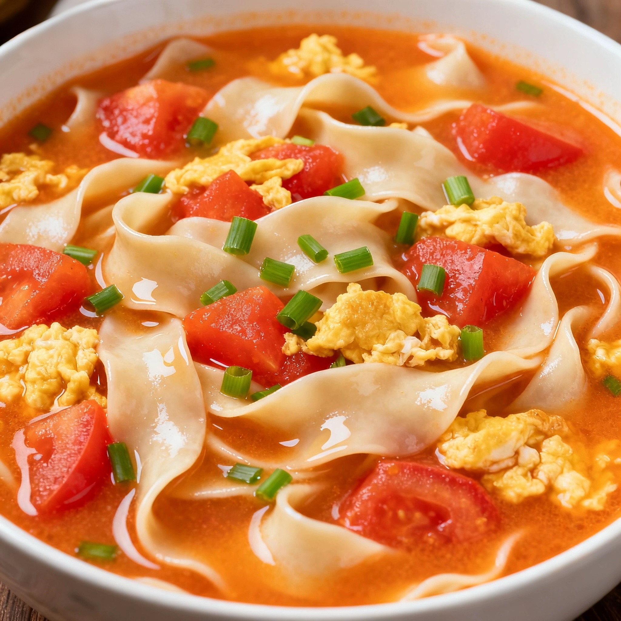 西红柿鸡蛋刀削面