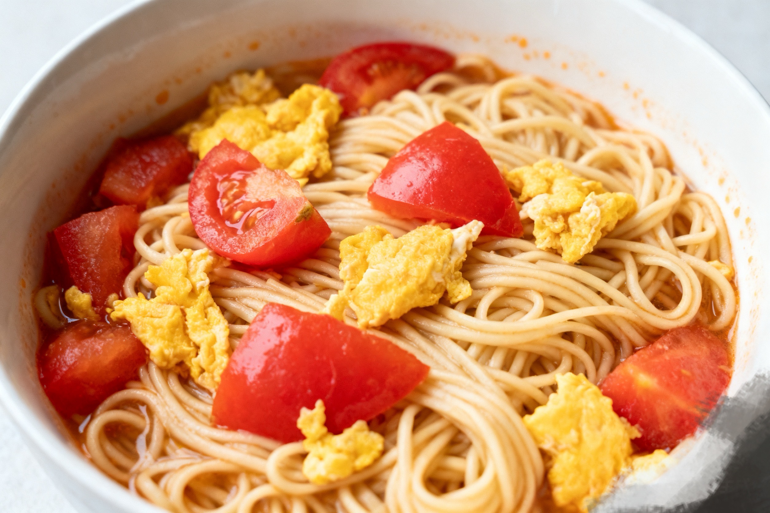 西红柿鸡蛋拌面/宽粉/米线