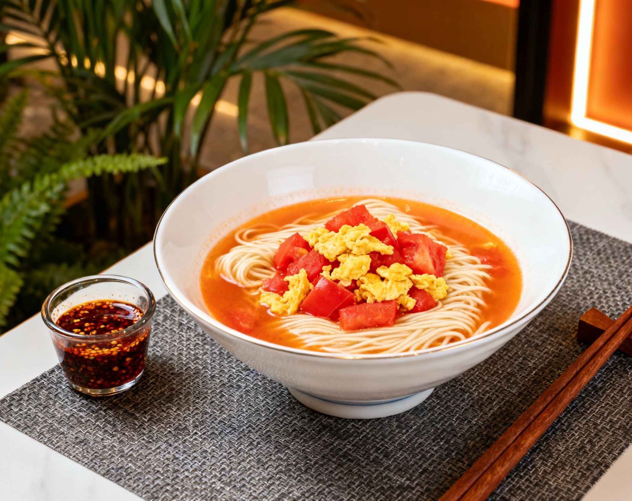 西红柿鸡蛋面/宽粉/米线