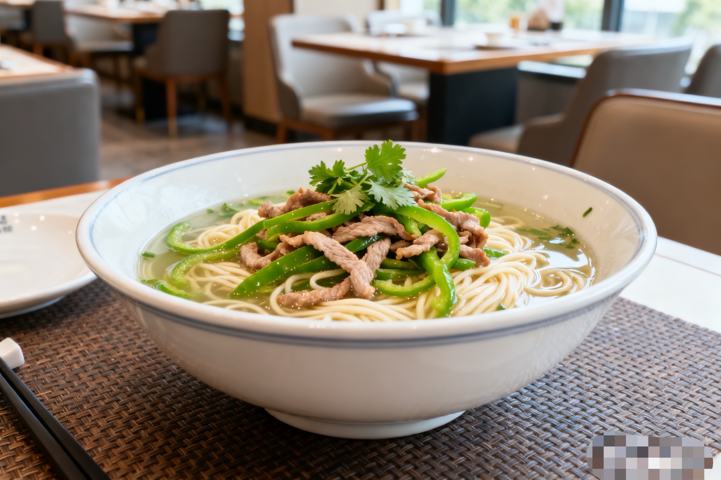 青椒肉丝拌面/宽粉/米线