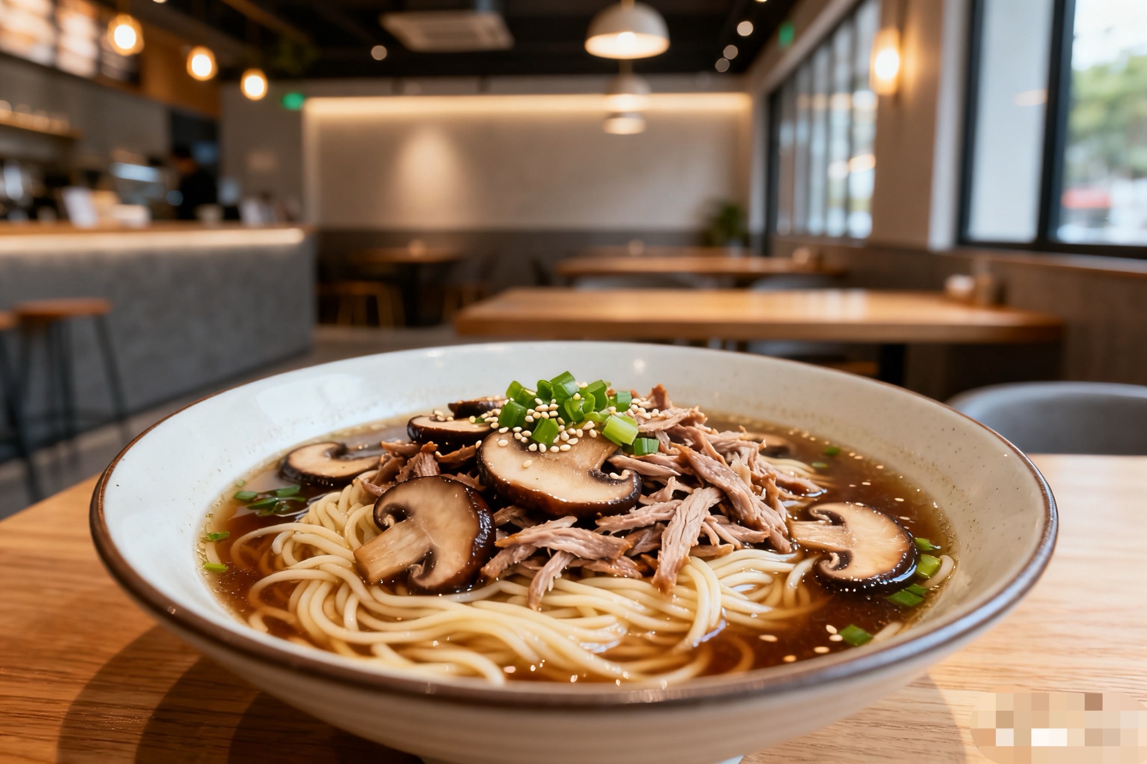 香菇肉丝拌面/宽粉/米线