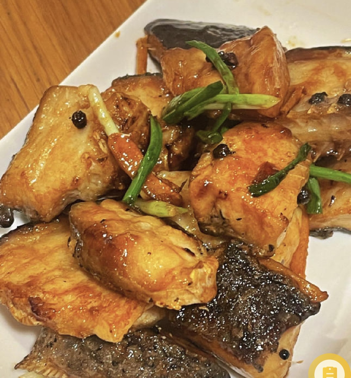 香煎鱼块