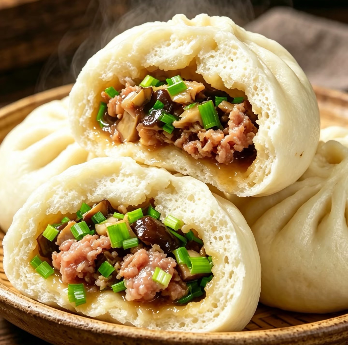 鲜汁大肉包2个+随机粥一杯