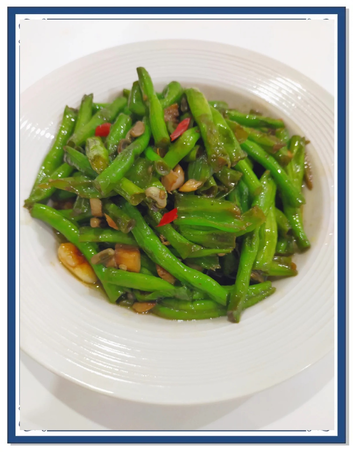 清炒豇豆