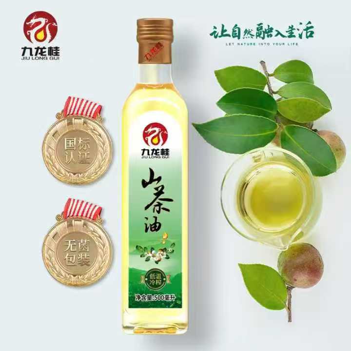 九龙桂 有机压榨二级山茶油 500ml