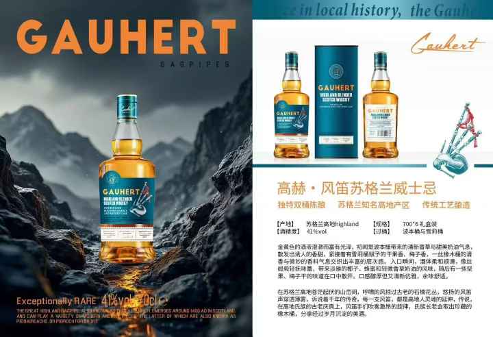 高赫.风笛苏格兰威士忌