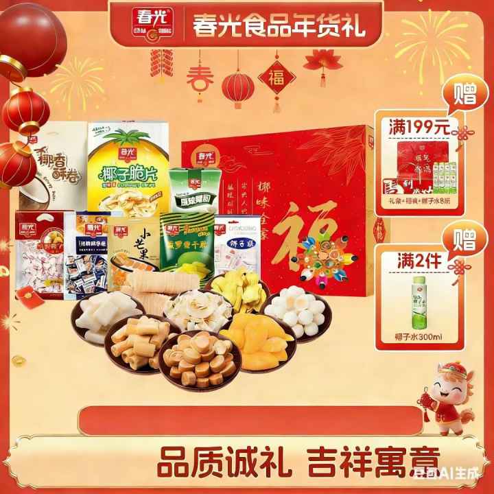 椰味全家福1821g