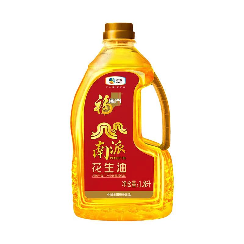 中粮 福临门南派花生油1.8L