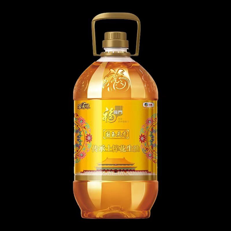 中粮 福临门家香味国玉天香传承土榨花生油5L